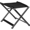 Sale Poggiapiedi autoportante "aravel 3d standalone footrest" in alluminio e 3durafeel nero 61x49x49 cm Campeggio
