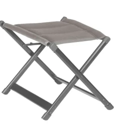 Poggiapiedi autoportante "aravel 3d standalone footrest" in alluminio e 3durafeel grigio chiaro 61x49x49 cm Campeggio