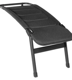 Online Poggiapiedi "rebel universal footrest" in alluminio e poliestere antracite 95x43 cm Campeggio