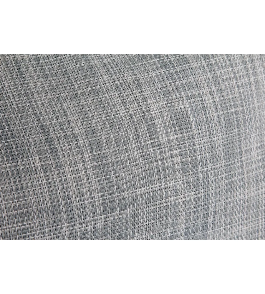 Brunner Campeggio|Poggiapiedi "skye footrest" in alluminio e syntex plus grigio chiaro 47x72x51/43 cm