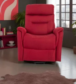 BellaHome Poltrone E Pouf|Poltrona con recliner e alzata elettrico 