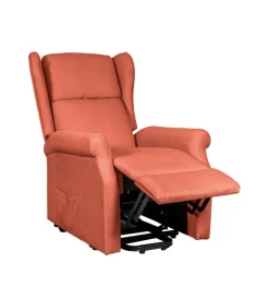 BellaHome Poltrone E Pouf|Poltrona con recliner elettrico 