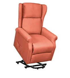 BellaHome Poltrone E Pouf|Poltrona con recliner elettrico 