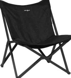 Sale Poltrona da campeggio "action vivavita relaxer" in alluminio e poliestere nero 75x44x43/95 cm Campeggio