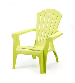 Poltrona da esterno "dolomiti" in polipropilene verde lime 75x86x86 cm Mobili Da Giardino E Accessori