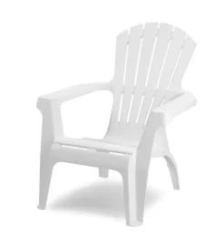 Discount Poltrona da esterno "dolomiti" in polipropilene bianco 75x86x86 cm Mobili Da Giardino E Accessori