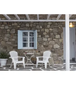 Discount Poltrona da esterno "dolomiti" in polipropilene bianco 75x86x86 cm Mobili Da Giardino E Accessori