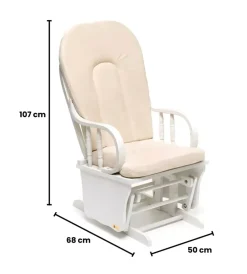 Poltrone E Pouf- Poltrona dondolo oscillante da allattamento 