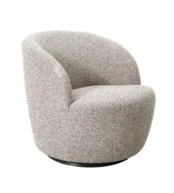BellaHome Poltrone E Pouf|Poltrona girevole 