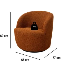 Clearance Poltrona girevole 