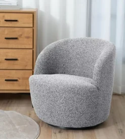 Poltrone E Pouf-BellaHome Poltrona girevole 