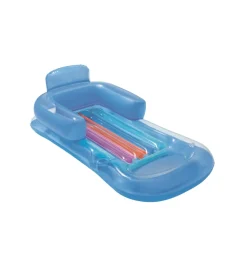 Clearance Poltrona gonfiabile con schienale e porta bicchiere per piscina 164x84 cm - cod. 43028 Piscine