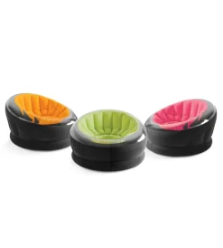 Intex Piscine|Poltrona gonfiabile "empire" colori assortiti vivaci (arancione. verde e rosa) , 112x109x69 cm - cod. 68582np-v