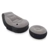 Intex Campeggio|Poltrona gonfiabile "lounge" con ottomana poggiapiedi 102x137x79 cm - cod. 68564np