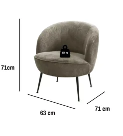 BellaHome Poltrone E Pouf|Poltrona 