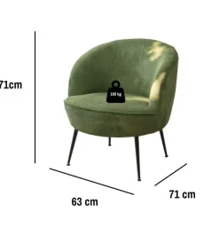 Poltrone E Pouf-BellaHome Poltrona 