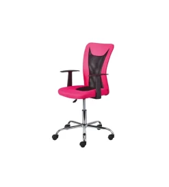 Sedie Ufficio- Poltroncina ufficio con braccioli traspirante ed elevabile da 85-95 cm