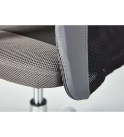 Online Poltroncina ufficio nera con braccioli e ruote, 55x54,5x85-95 cm Sedie Ufficio