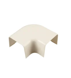 Tubi E Canaline-Poly Pool - 1 angolo piano per canale "80 mm x 60 mm" avorio