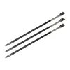 Hot - 20 fascette 9 x 265 mm alta resistenza allo sgancio, ø serraggio 30 - 60 mm nere Cavi Elettrici E Relativi Accessori