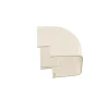 Tubi E Canaline-Poly Pool - 2 m canale per impianti condizionamento 80 mm x 60 mm avorio