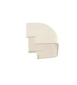 Tubi E Canaline-Poly Pool - 2 m canale per impianti condizionamento 80 mm x 60 mm avorio