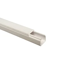 Poly Pool Tubi E Canaline|- 2 m canale portacavo 12 mm x 12 mm bianco