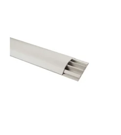 Tubi E Canaline-Poly Pool - 2 m canale sovrapavimento a 3 vie larghezza 69 mm grigio