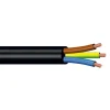 Online - 1 m cavo h05vv-f 3 x 2,5 mm² nero Cavi Elettrici E Relativi Accessori