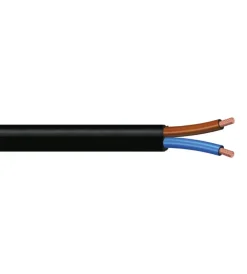 Hot - 10 m cavo h03vvh2-f 2 x 0,75 mm² bianco Cavi Elettrici E Relativi Accessori