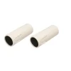 Discount - 2 portalampada e14 a candela 250 v~ con staffa metallica bianchi Portalampade