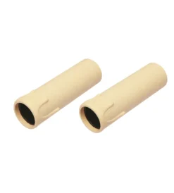 Portalampade-Poly Pool - 2 portalampada e27 a candela 250 v~ con staffa metallica avorio