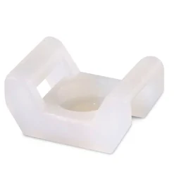 - 20 supporti per fascette con larghezza massima di 4,8 mm bianchi Cavi Elettrici E Relativi Accessori