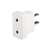 Outlet - adattatore spina 10 a standard americano e presa 10 a bianco Multiprese Ed Adattatori