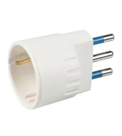 Poly Pool Multiprese Ed Adattatori|- adattatore spina 16 a e presa tedesca bianco