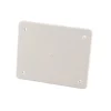 Serie Civili- Poly pool - coperchio per scatola di derivazione da incasso dimensione 119 x 96 mm bianco