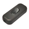 Clearance - deviatore unipolare 2 a nero Portalampade