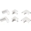 Outlet - kit accessori n° 1 per canale 20 x 10 mm, angoli esterni, interni e piani bianco Tubi E Canaline