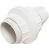 Poly Pool Portalampade|- portalampada e14 con 2 ghiere corpo filettato bianco