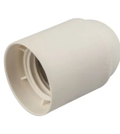 Poly Pool Portalampade|- portalampada e27 corpo liscio bianco