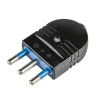 Clearance - presa 10 a 2p+t uscita cavo assiale nera Spine E Prese