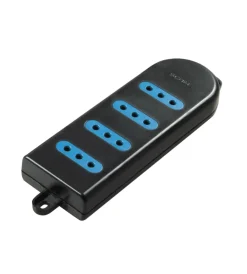 Poly Pool Multiprese Ed Adattatori|- presa multipla con 4 prese 10 a nera