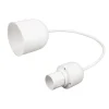 Poly Pool Portalampade|- punto luce da soffitto con 80 cm di cavo e portalampada e14 bianco
