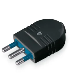 Spine E Prese-Poly Pool - spina 16 a 2p+t uscita cavo assiale nera