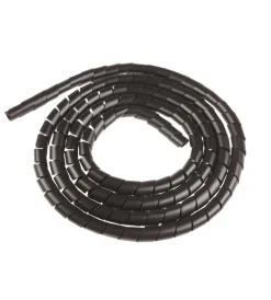 Tubi Corrugati-Poly Pool - spiralina per cablaggio nera