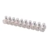 Poly Pool Cavi Elettrici E Relativi Accessori|- stecca da 10 morsetti 450 v~ foro ø 4 mm sezione 2,5 mm² trasparente