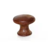 Ferramenta Per Mobili E Infissi|Pomolo in legno - ø 27 mm. - noce scuro