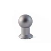 Ferramenta Per Mobili E Infissi- Pomolo in ottone - ø 14 mm. - eco nichel