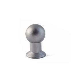 Ferramenta Per Mobili E Infissi- Pomolo in ottone - ø 14 mm. - oro lucido