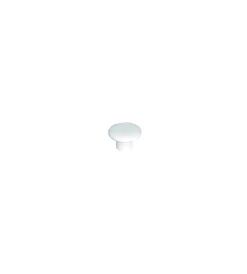 Ferramenta Per Mobili E Infissi- Pomolo in plastica - ø 32 mm. - bianco